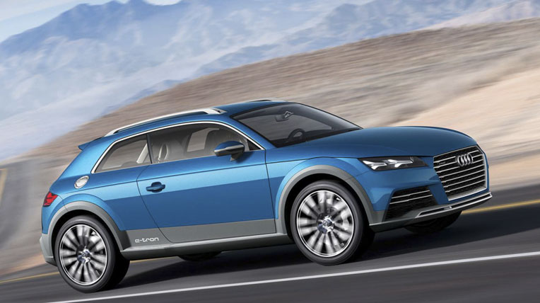Audi crossover coupe concept lộ diện