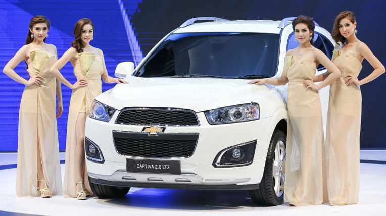 Chevrolet Captiva 2014 ra mắt thị trường Đông Nam Á