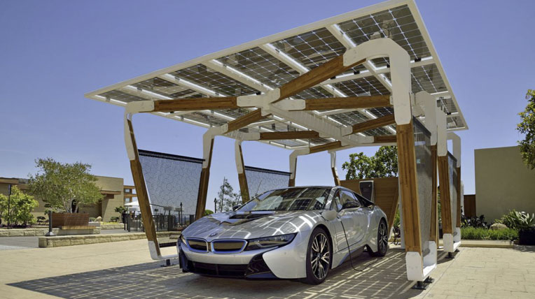 Bến đỗ xe năng lượng mặt trời
