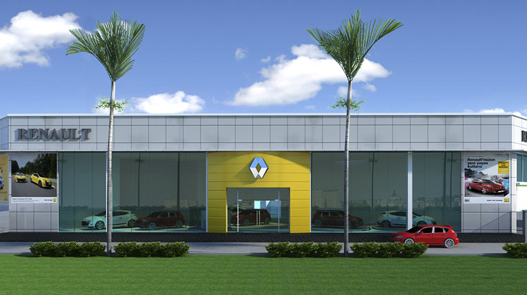 Thành phố Vinh có showroom Renault tiêu chuẩn toàn cầu