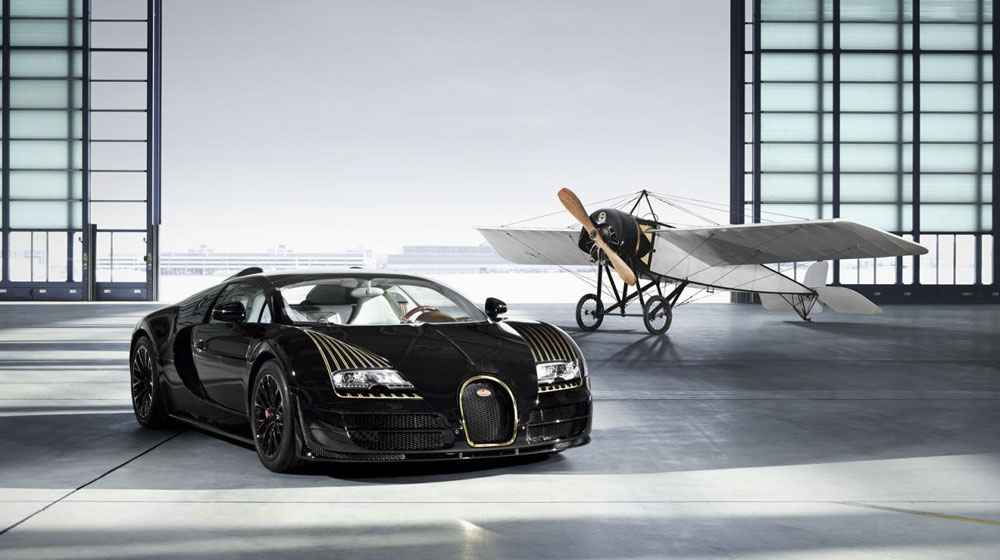 Bugatti Grand Sport Vitesse Black Bess trình diễn