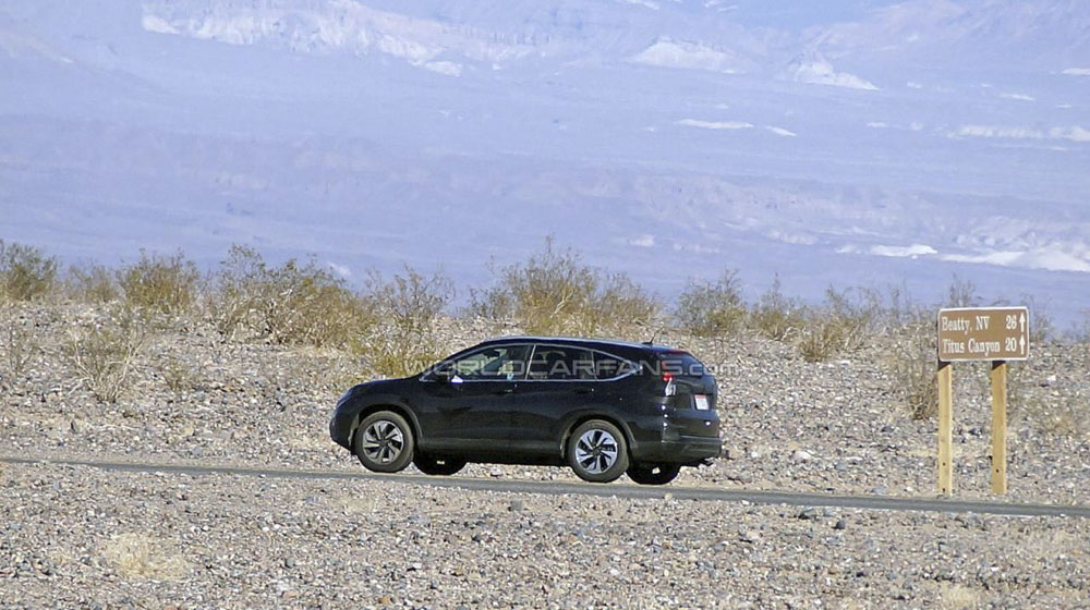 Honda CR-V 2016 thử nghiệm tại Thung lũng Chết
