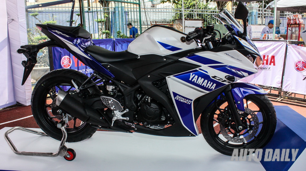 “Hàng hot” Yamaha R25 được xuất khẩu sang 30 quốc gia