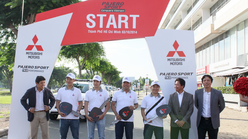 Khởi động hành trình xuyên Việt cùng Mitsubishi Pajero Sport