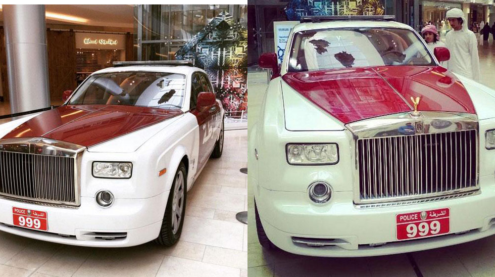Xế siêu sang Rolls-Royce Phantom trở thành xe cảnh sát