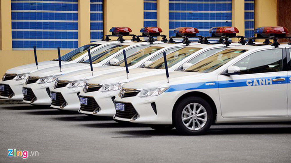 Công an Hà Nội tiếp nhận 44 ôtô tuần tra công nghệ mới