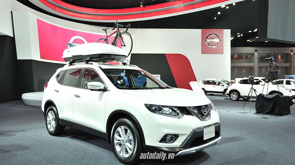 Nissan X-Trail 2015 ra mắt triển lãm Bangkok