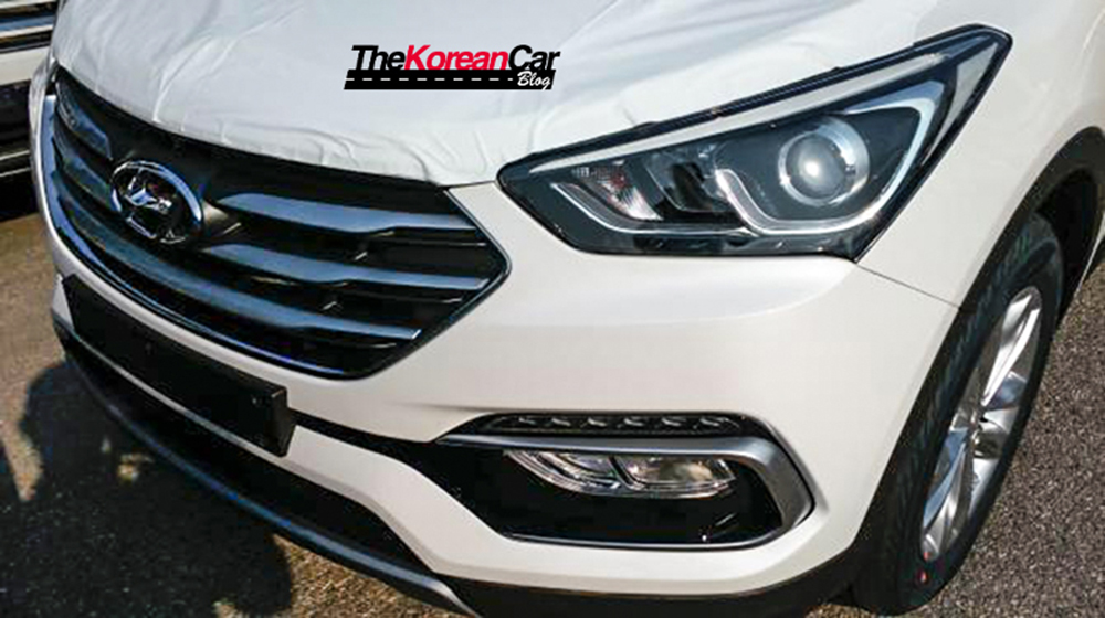 Hyundai SantaFe 2016 tiếp lục lộ "ảnh nóng"