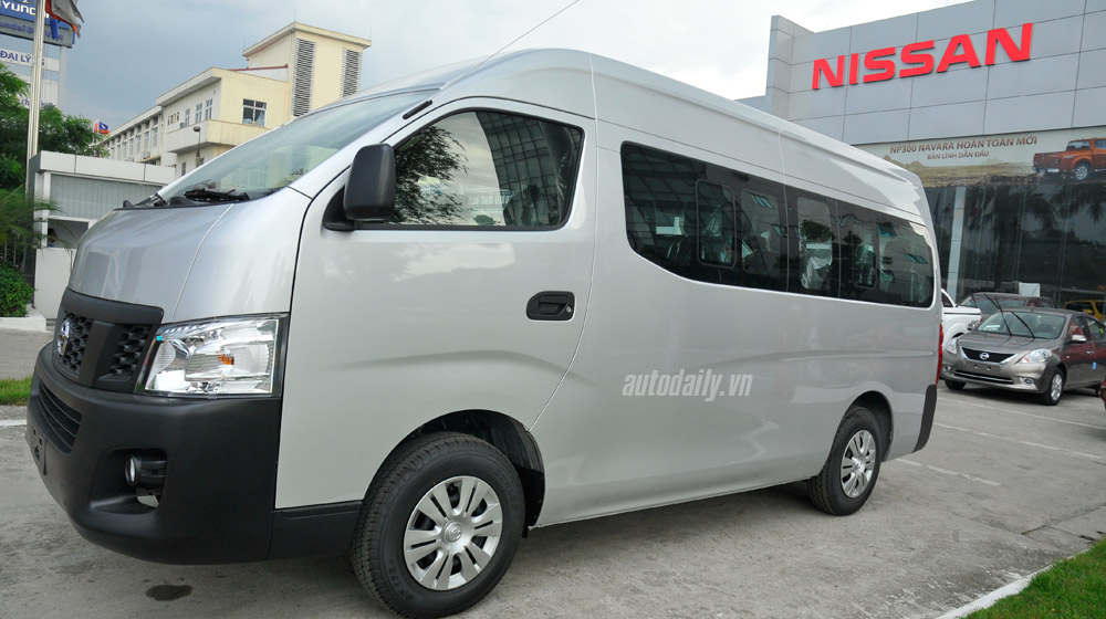 Sáng nay, Nissan NV350 Urvan chính thức ra mắt tại Việt Nam