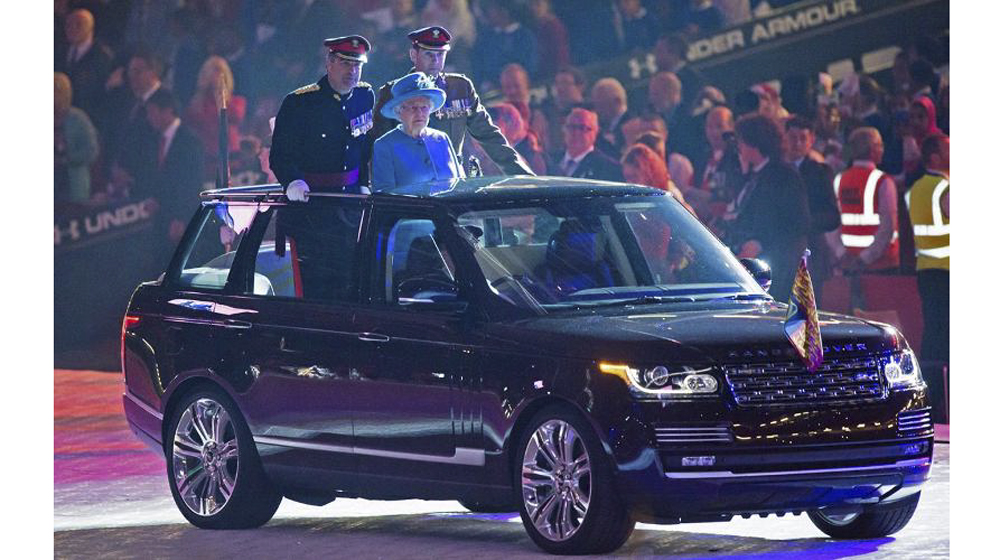 Range Rover mui trần cực độc dành riêng cho Nữ hoàng Anh