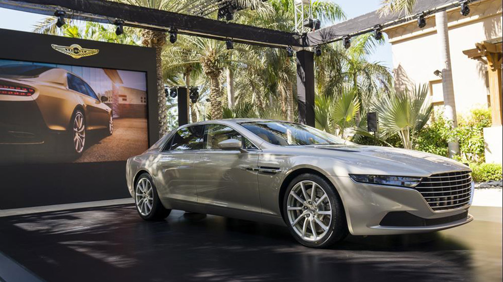 Siêu sedan Aston Martin Lagonda giá triệu đô tại Anh