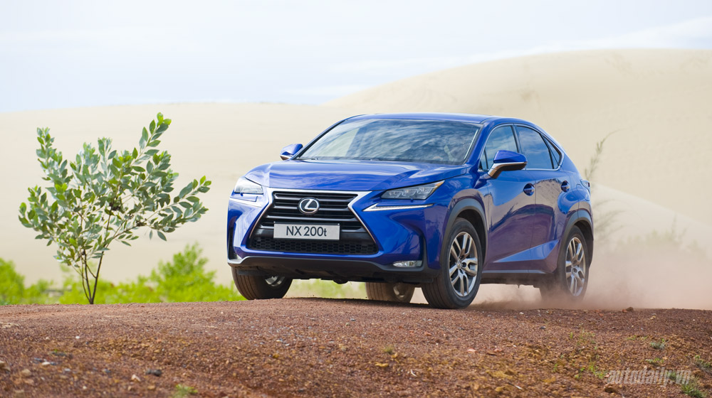 Lexus NX200t trong Hành trình trải nghiệm Lexus 2015.