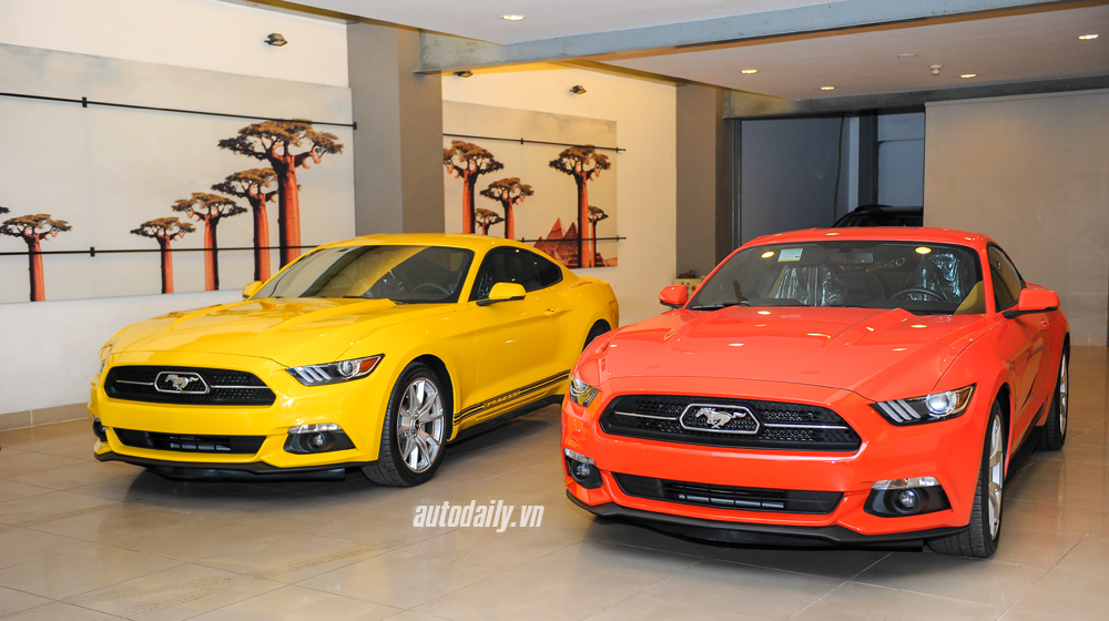 "Tận mục" cặp đôi Ford Mustang "của hiếm" tại Hà Nội