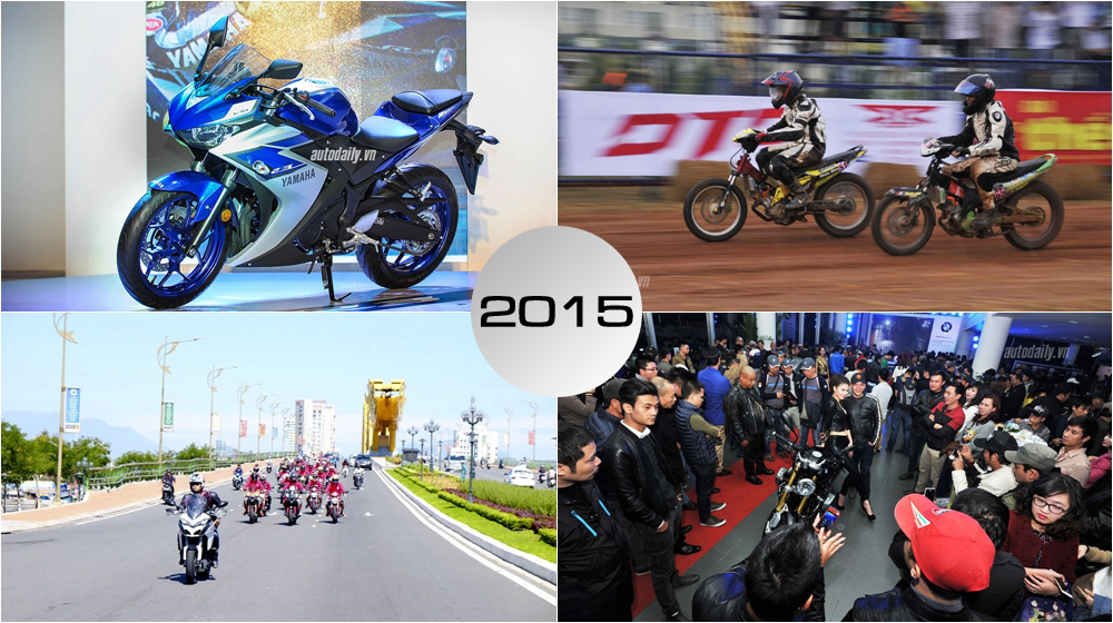 5 sự kiện nổi bật của làng xe máy trong năm 2015