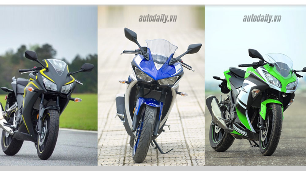 Có 200 triệu đồng, chọn Honda CBR300R, Yamaha R3 hay Kawasaki Ninja 300?