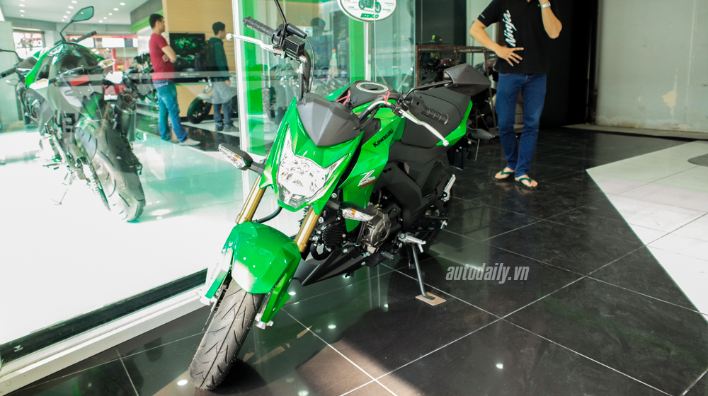 Cận cảnh Kawasaki Z125 PRO tại Việt Nam