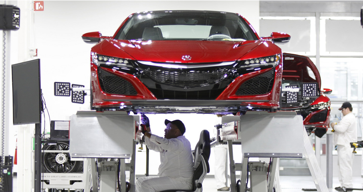 Siêu xe Acura NSX 2017 sẽ đi vào sản xuất từ tháng 4