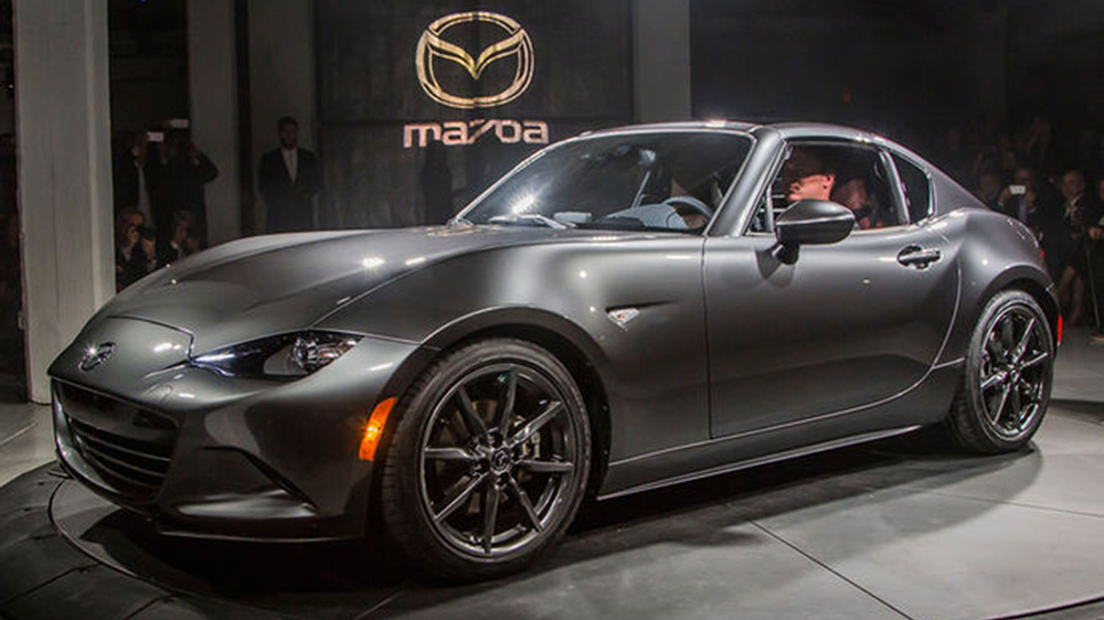 Mazda giới thiệu MX-5 RF với mui cứng dạng Targa