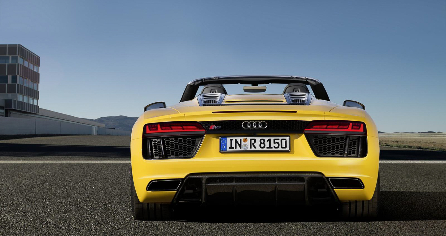 Công bố siêu xe Audi R8 Spyder V10 2017 