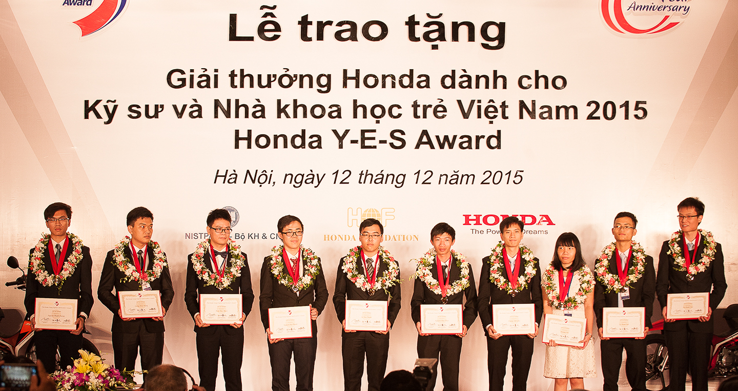 Honda Việt Nam khởi động giải thưởng Y-E-S thứ 11