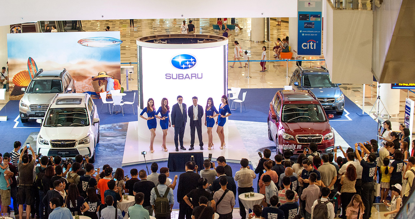 Subaru Forester 2016 chính thức ra mắt thị trường Việt Nam