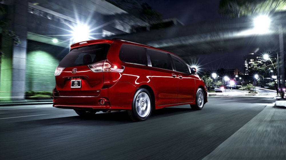 Thay đổi nhỏ trên Toyota Sienna 2015