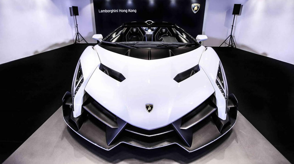 Siêu phẩm Lamborghini Veneno Roadster đến Hong Kong