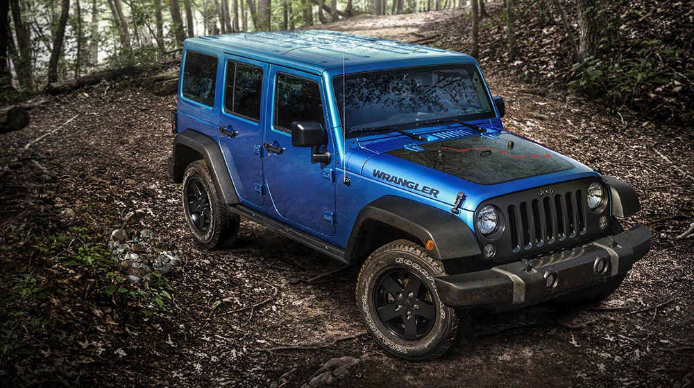 Jeep Wrangler 2016 phiên bản Black Bear trình làng