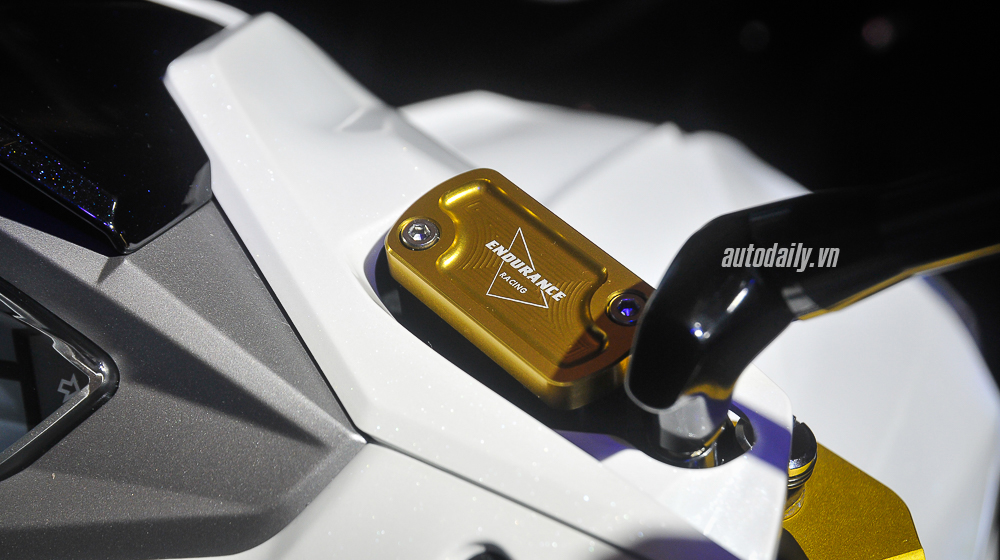 Chi tiết Honda Air Blade độ đẹp với bộ phụ kiện Endurance Racing  4